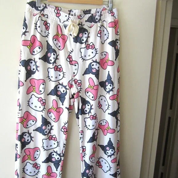 Hello Kitty My Melody Kumori Sanrio Sleep Wear Pants - Picture 2 of 5